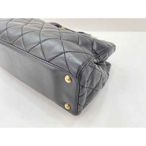 CHANEL Matelasse Handbag black WS34240