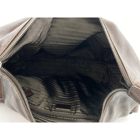 PRADA Explorer Shoulder Bag Brown WS34242