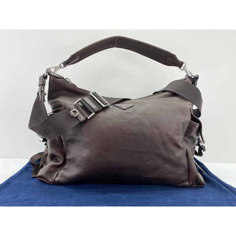 PRADA Explorer Shoulder Bag Brown WS34242
