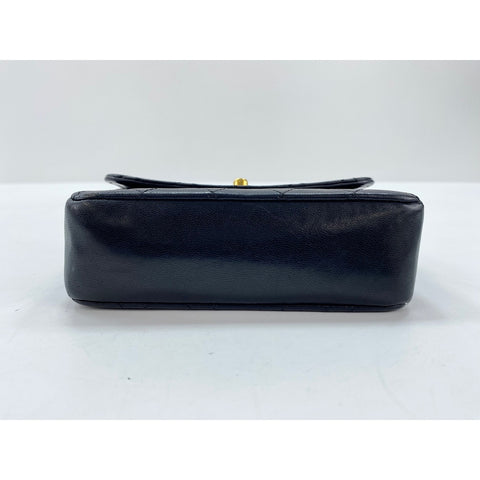 CHANEL Mini Matelasse Shoulder Bag black WS34246