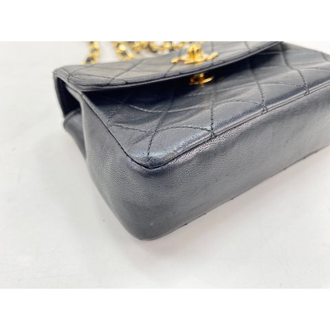 CHANEL Mini Matelasse Shoulder Bag black WS34246