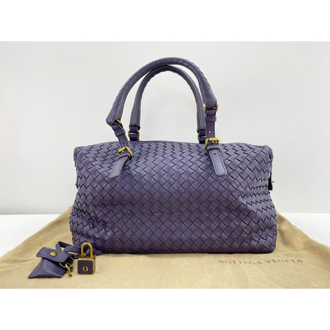 BOTTEGAVENETA Montaigne Boston bag purple WS34251
