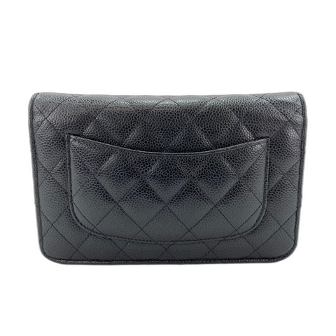 CHANEL Matelasse Shoulder Bag black WS34254