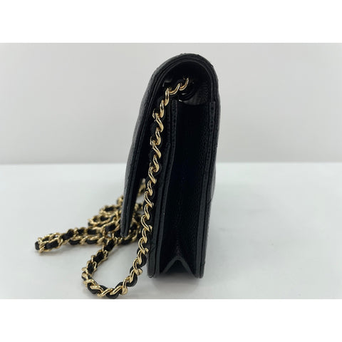 CHANEL Matelasse Shoulder Bag black WS34254
