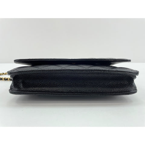 CHANEL Matelasse Shoulder Bag black WS34254