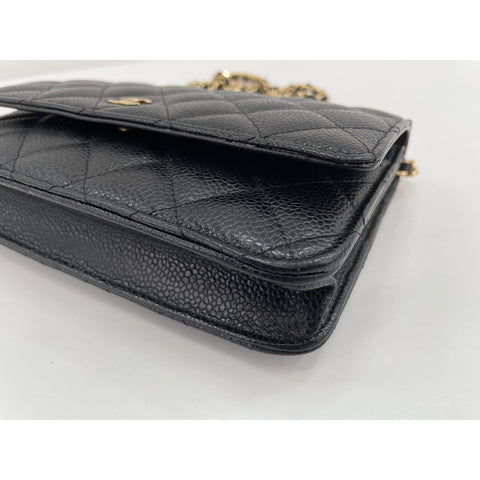CHANEL Matelasse Shoulder Bag black WS34254
