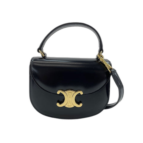 CELINE Mini Busa Shoulder Bag black WS34255