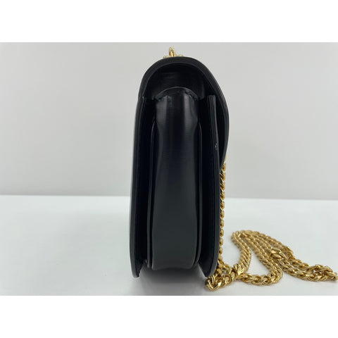 CELINE Teen Busas Triomphe Shoulder Bag black WS34256
