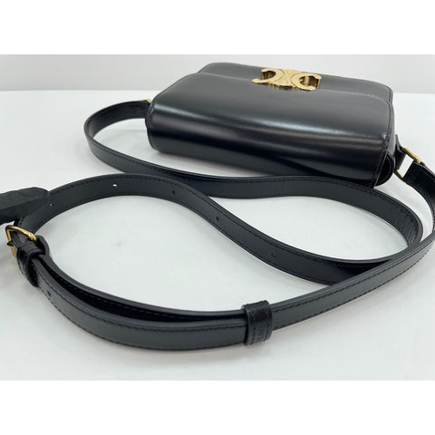 CELINE Teen Triomphe Shoulder Bag black WS34257
