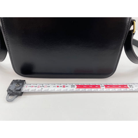 CELINE Teen Triomphe Shoulder Bag black WS34257
