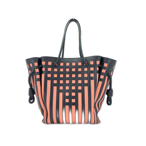 LOEWE Flamenco knots Tote Bag Red WS34259