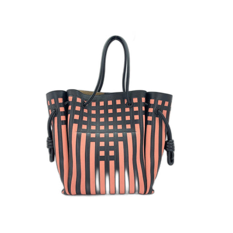 LOEWE Flamenco knots Tote Bag Red WS34259
