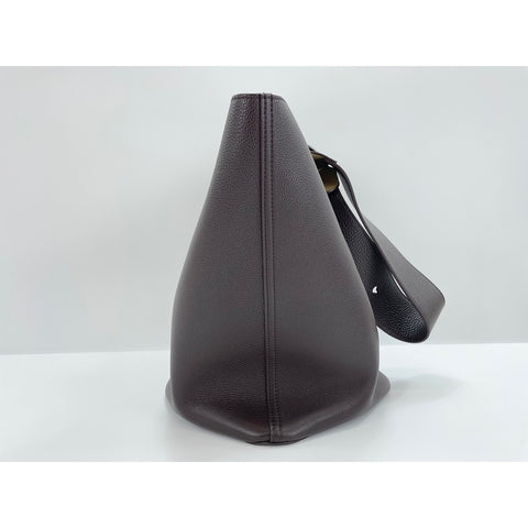 LOEWE Pebble Shoulder Bag Brown WS34260
