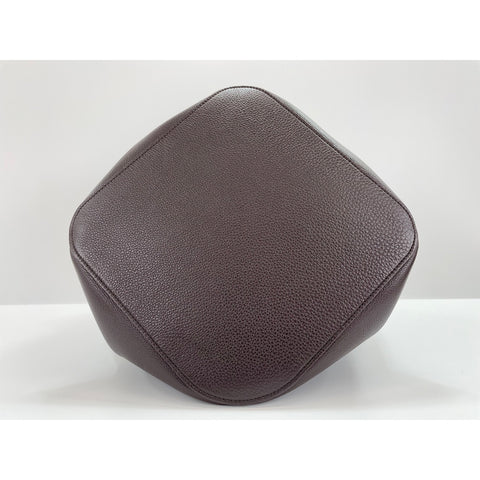 LOEWE Pebble Shoulder Bag Brown WS34260