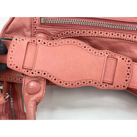 BALENCIAGA Giant City Shoulder Bag pink WS34267