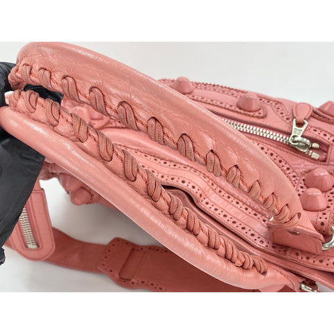 BALENCIAGA Giant City Shoulder Bag pink WS34267