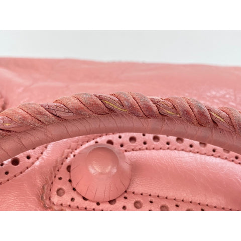 BALENCIAGA Giant City Shoulder Bag pink WS34267
