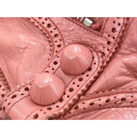 BALENCIAGA Giant City Shoulder Bag pink WS34267