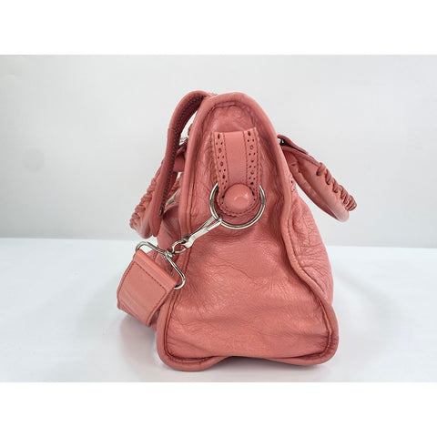 BALENCIAGA Giant City Shoulder Bag pink WS34267