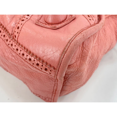 BALENCIAGA Giant City Shoulder Bag pink WS34267