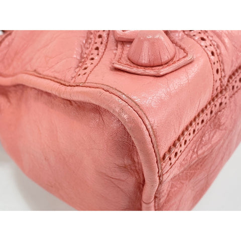 BALENCIAGA Giant City Shoulder Bag pink WS34267