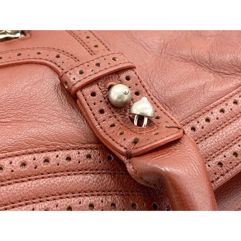 BALENCIAGA The Giant City Shoulder Bag Red WS34268