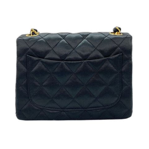 CHANEL Mini Matelasse Shoulder Bag black WS34270