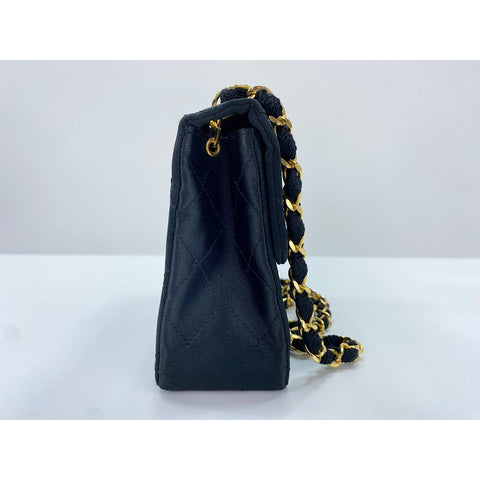 CHANEL Mini Matelasse Shoulder Bag black WS34270