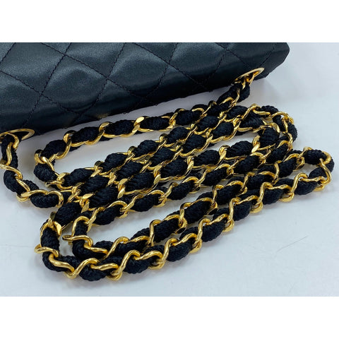 CHANEL Mini Matelasse Shoulder Bag black WS34270