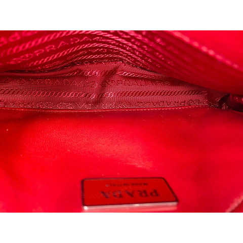 PRADA spectrum Shoulder Bag Red WS34271