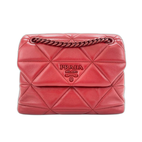PRADA spectrum Shoulder Bag Red WS34271