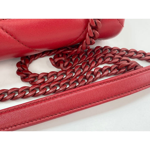 PRADA spectrum Shoulder Bag Red WS34271