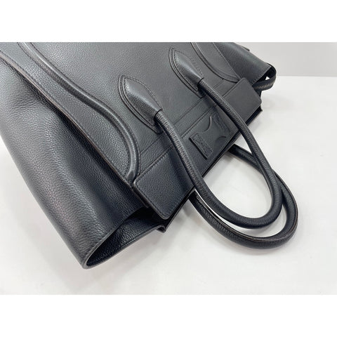 CELINE Teen Triomphe Shoulder Bag black WS34278