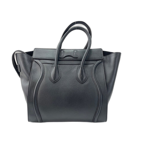 CELINE Teen Triomphe Shoulder Bag black WS34278