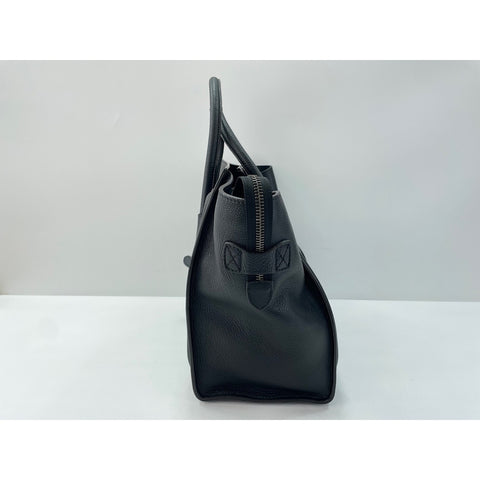 CELINE Teen Triomphe Shoulder Bag black WS34278