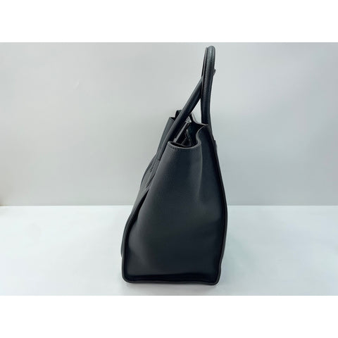 CELINE Teen Triomphe Shoulder Bag black WS34278