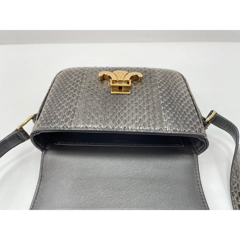 CELINE Shoulder Bag Brown WS34279