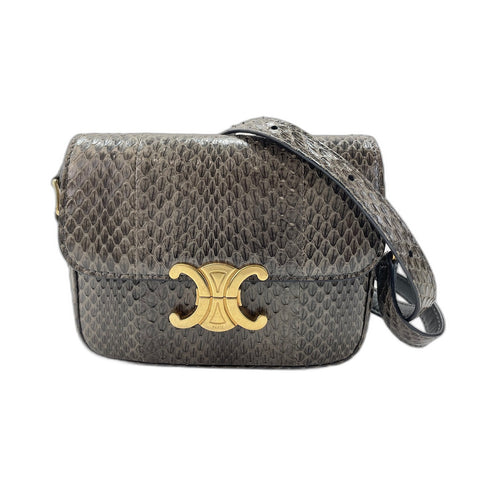 CELINE Shoulder Bag Brown WS34279