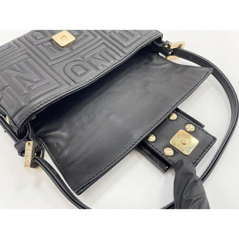 FENDI Mamma bucket Shoulder Bag black WS34282