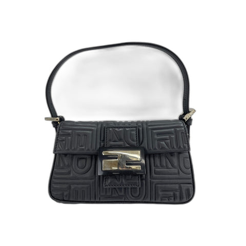 FENDI Mamma bucket Shoulder Bag black WS34282