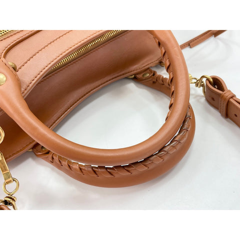 BALENCIAGA neoklassische Stadthandtasche Braun WS34289