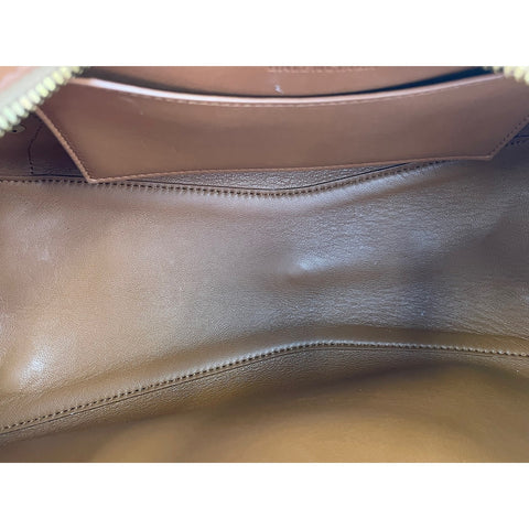 BALENCIAGA neoklassische Stadthandtasche Braun WS34289
