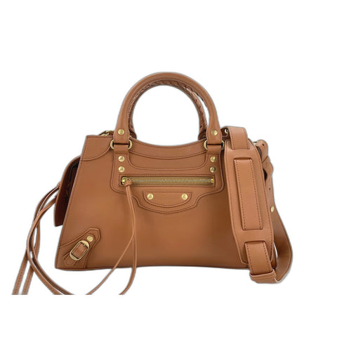 BALENCIAGA neoklassische Stadthandtasche Braun WS34289