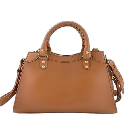BALENCIAGA neoklassische Stadthandtasche Braun WS34289