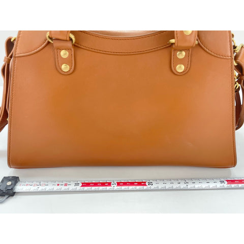 BALENCIAGA neoklassische Stadthandtasche Braun WS34289