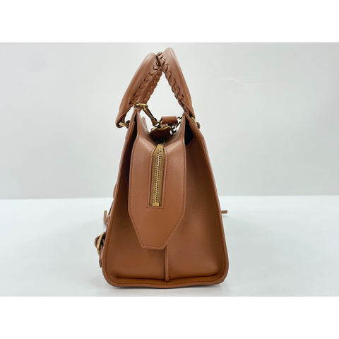 BALENCIAGA neoklassische Stadthandtasche Braun WS34289