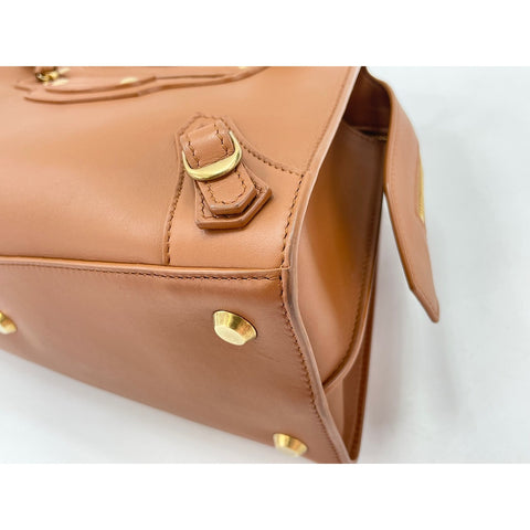 BALENCIAGA neoklassische Stadthandtasche Braun WS34289