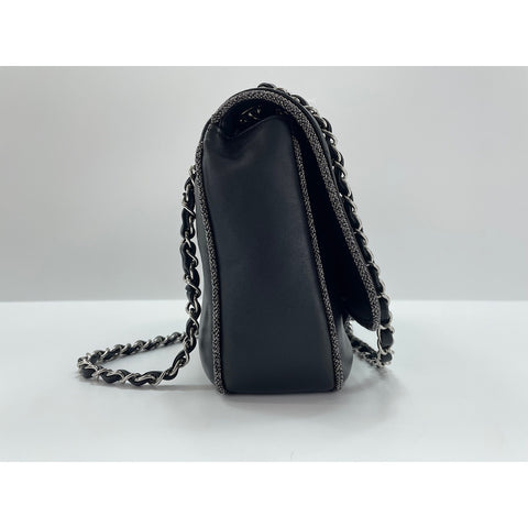 CHANEL Matelasse Shoulder Bag black WS34295