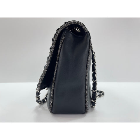 CHANEL Matelasse Shoulder Bag black WS34295