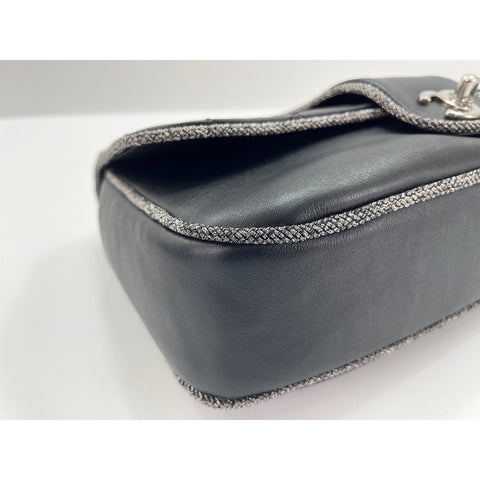CHANEL Matelasse Shoulder Bag black WS34295
